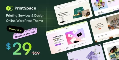 PrintSpace Theme GPL v1.1.8 – Printing Services & Design Online WooCommerce WordPress theme